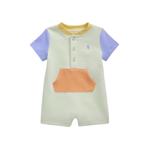 Easy French Terry Romper, 6M