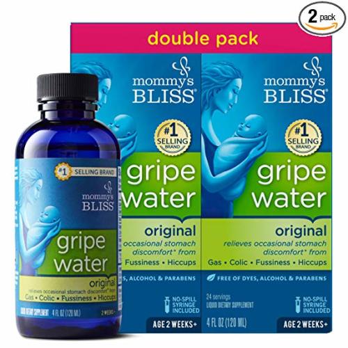 Mommy's Bliss - Gripe Water Original Double Pack - 8 FL OZ (2 Bottles) - 8 Fl Oz (Pack of 2)