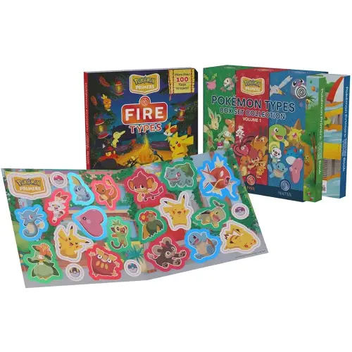 Pokémon Primers Types: Box Set Collection Volume 1: Grass, Fire, and Water (14)