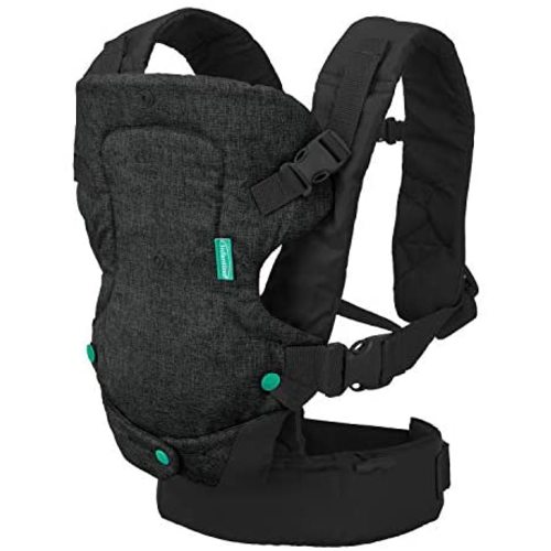 Infantino Flip 4-in-1 Carrier - Ergonomic, Convertible, face-in and face-Out, Front and Back Carry for Newborns and Older Babies 8-32 lbs