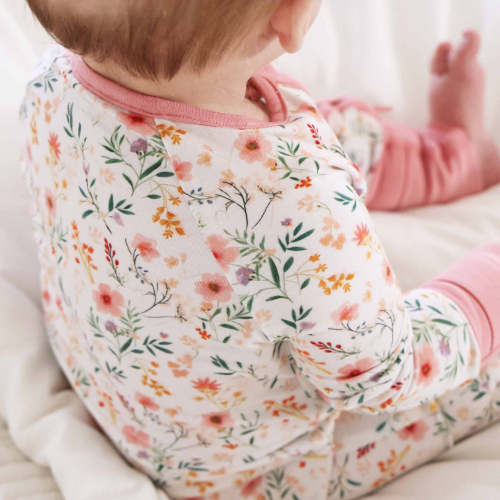 Winnie's Wildflowers Convertible Zip Romper