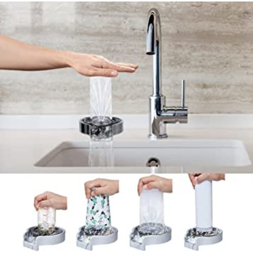 Ivoku Cup Rinser for Kitchen Sink,Baby Bottle Rinser,Automatic Bar Glass Washer,Glass Rinser,Christmas Gift,Cup Washer Device for Home Office Cafes Bar Hotel Restaurant,Gifts for New Parents