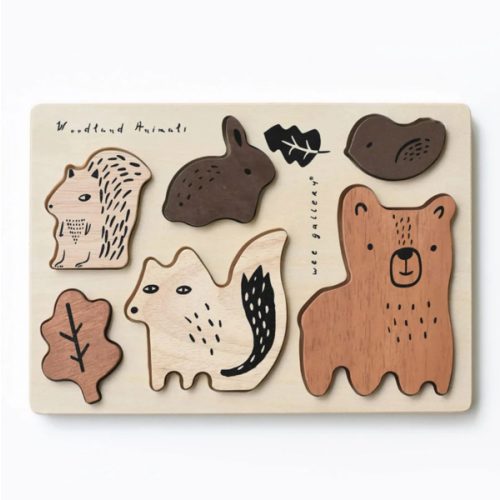 Woodland Wooden Tray Puzzle