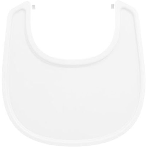 Stokke Tray for Nomi, White - Easily Mounts on Stokke Nomi Baby Set - Dishwasher-Safe, Food-Grade Plastic