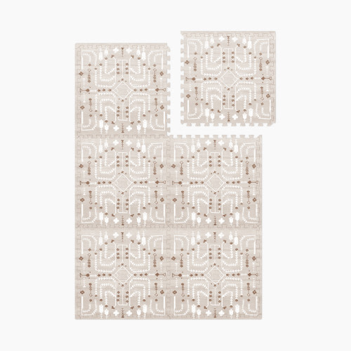Lalo Play Mat l Persian Collection - Oatmeal Floral Persian