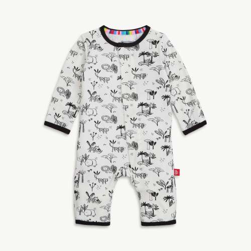 animal safari modal magnetic fuss free coverall – Magnetic Me