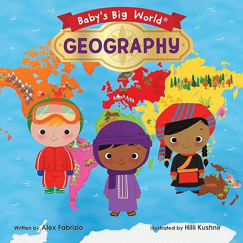 Geography Board book – Picture Book, Oct. 6 2020