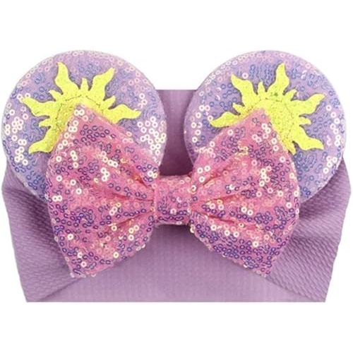 CLGIFT Minnie Ears Headband for Babies and Toddlers (Rapunzel)