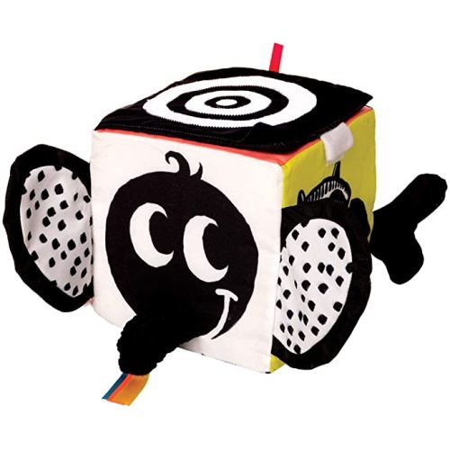 Manhattan Toy Wimmer-Ferguson Learning Cube Multisensory Soft Baby Activity Toy