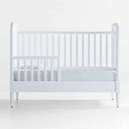 Jenny Lind White Wood Toddler Bed Rail