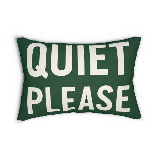 Lumbar Pillow, Golf Sign and Beer Please, Man Cave Decor, Funny Pillow, Sports Lover Gift, Father's Day Gift
