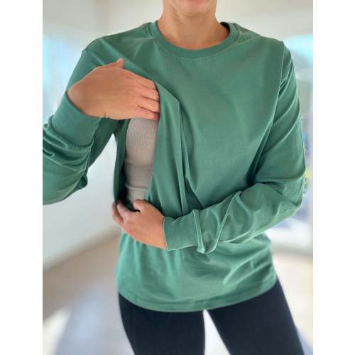 Long Sleeve Solid Comfort Tee