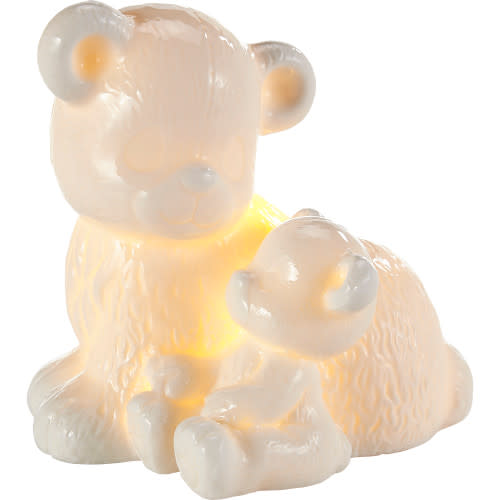 Precious Moments 212407 Love You Bear-y Much LED Porcelain Nightlight