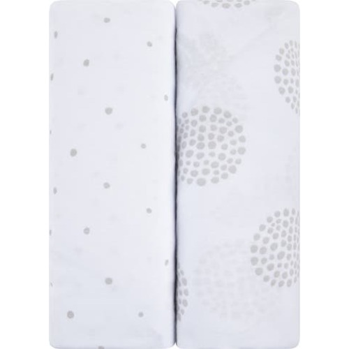 Ely's & Co. Baby Fitted Crib Sheet Set 2 Pack