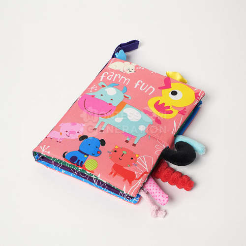 Buy Montessori Baby Soft Sensory Book Online I Montessori Generation