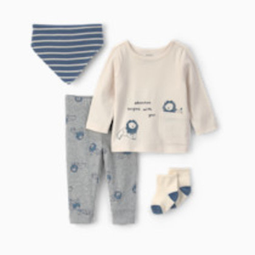 Carter's 4-Piece Outfit Gift Set - Lion, 6M