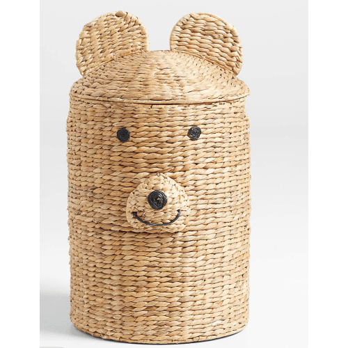 Bear Woven Kids Hamper with Handles