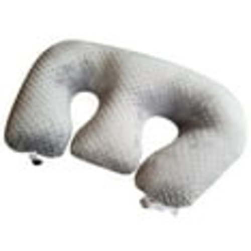 Twin Z The Pillow - Grey - 6 uses in 1 Twin Pillow ! Breastfeeding, Bottlefeeding, Tummy Time, Reflux, Support and Pregnancy Pillow! Cuddle Grey DOTS