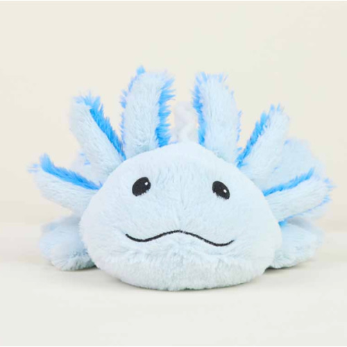 Microwavable Blue Axolotl Warmies | Warmies USA