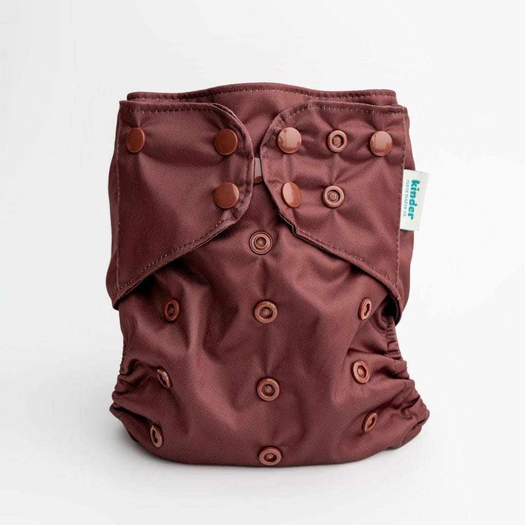 Sable: Essentials Pocket Cloth Diaper with Athletic Wicking Jersey, Grows with your Baby