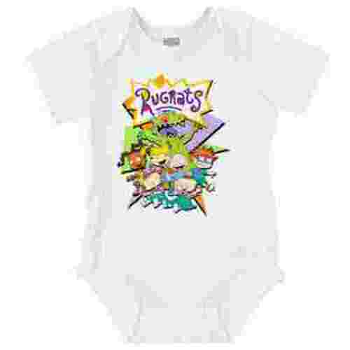 Rugrats Retro Cartoon Characters Romper Boys or Girls Infant Baby Brisco Brands 12M