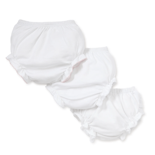White Kissy Basics Diaper Cover Set