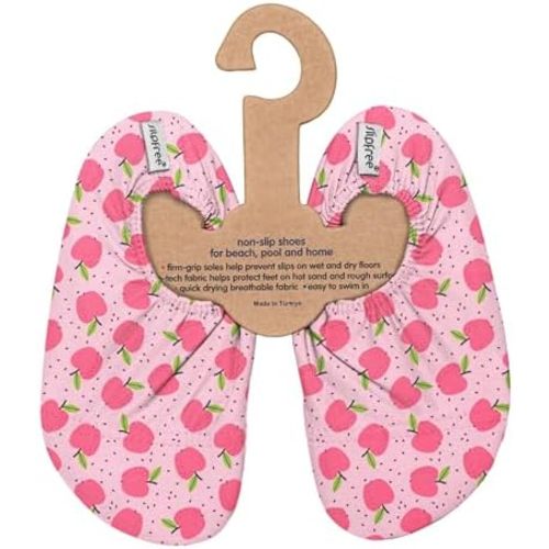 Slipfree Barefoot Water Shoes for Girls and Boys | Quick-Dry Kids Swim Shoes for Beach & Pool | Non Slip Bottom Slippers | UV 801 Sun Protection | Skin Shoes for Swimming, Surfing and Yoga | No Glue