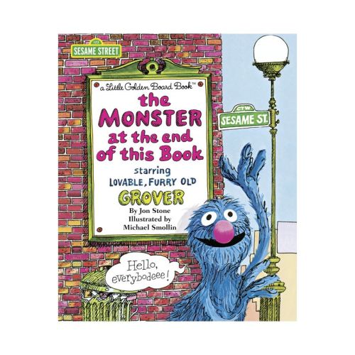 The Monster at the End of This Book - by Jon Stone (Board Book)
