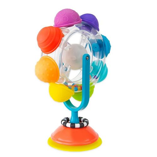 Sassy® Light-Up Rainbow Wheel Tray Toy