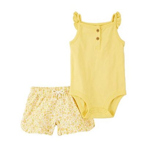 Baby Girl Carter's 2-Piece Tank Bodysuit & Short Set