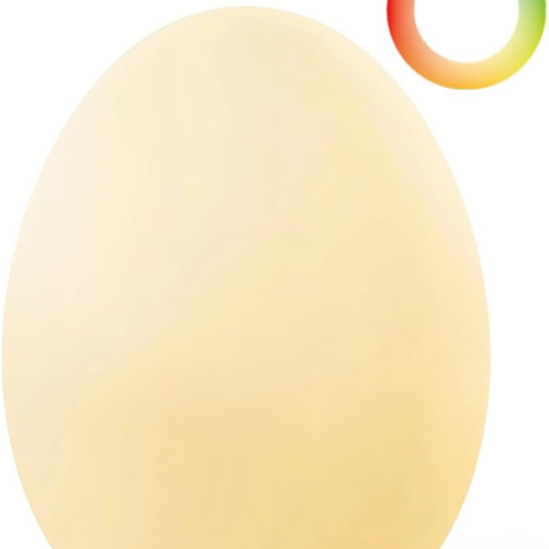 JolyWell Night Light for Kids, Baby Night Light with 7 Colors Changing Mode & Stepless Dimming, Nursery Night Light BPA Free,Rechargeable Egg Night Light for Breastfeeding 1h Timer & Touch Control