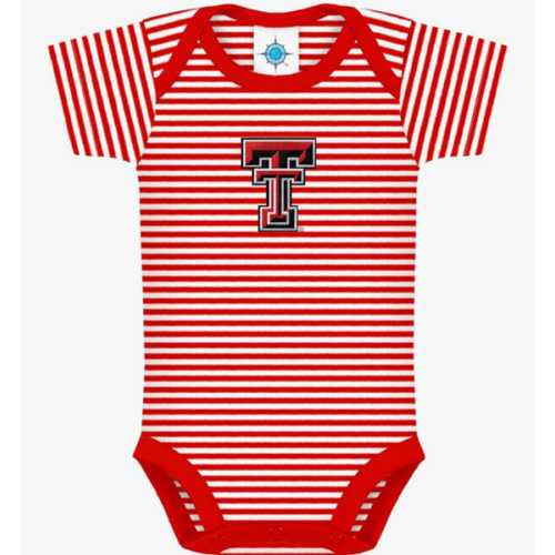 Creative Knitwear College Baby NCAA Infant Striped Bodysuit