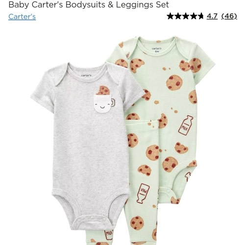 Baby Carter's Bodysuits & Leggings Set