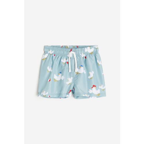 PATTERNED SWIM SHORTS