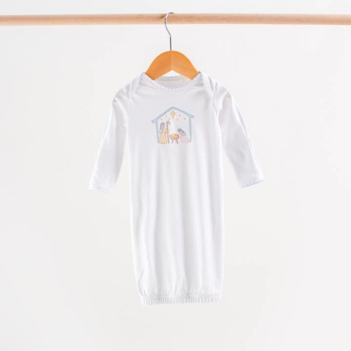 Blue Nativity Take Me Home Gown