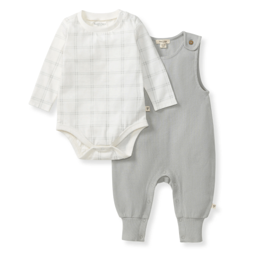 Preemie Plaid Jumpsuit & Bodysuit Set