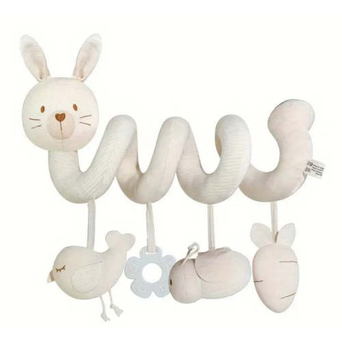 Swabies Soothing Newborn Baby Cotton Spiral Hanging Toy