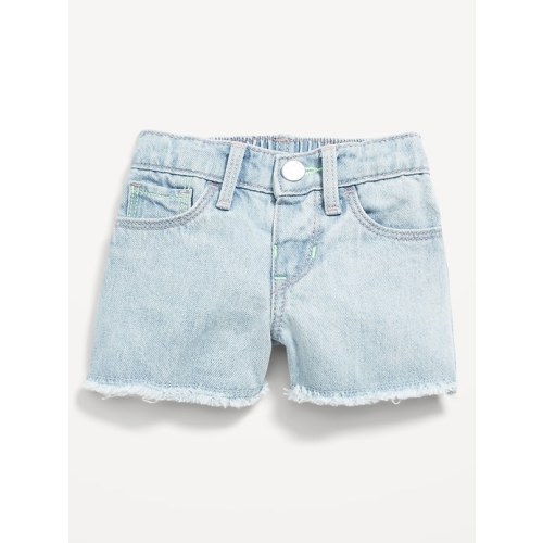 Frayed-Hem Jean Shorts for Baby