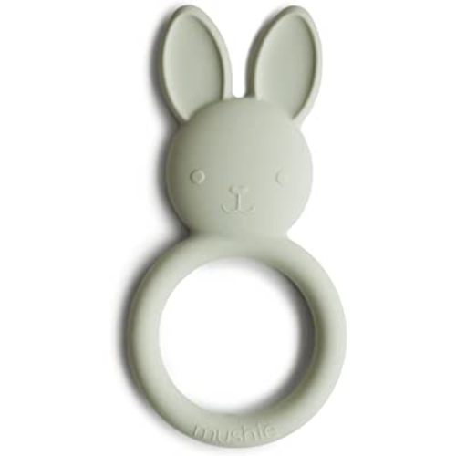mushie Silicone Baby Teether Toy | Bunny