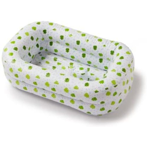 Mommy's Helper Inflatable Bath Tub Froggie Collection, White/Green, 6-24 Months