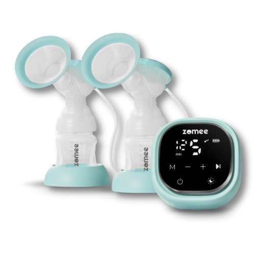 Zomee Z2 Dual Electrical Breast Feeding Milk Extractor Double Electric Breast Pump 1 ct