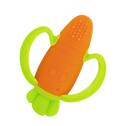 Lil' Nibbles Textured Carrot Teether™ – Infantino