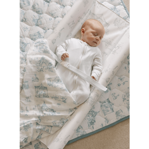 Circus Toile Wipeable Contour Change Pad