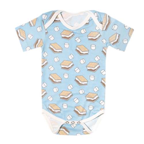 Short Sleeve Bodysuit - S'mores