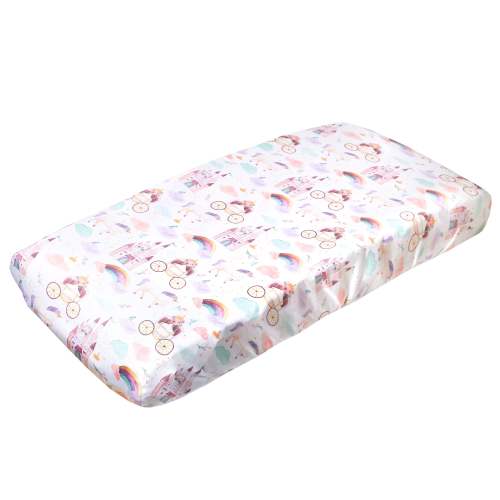 Premium Knit Diaper Changing Pad Cover - Enchanted