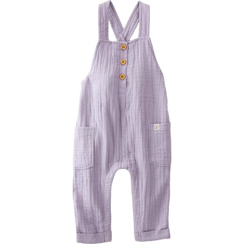 little planet by carter's unisex-baby Organic Cotton Gauze Overall Jumpsuit