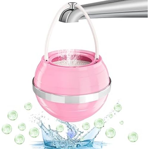Bath Filter for Tub, 8 Stages Bathtub Water Filter Removes Hundreds of Contaminants for Softer, Smoother Skin 2500 Gallons of Filtration, BPA Free