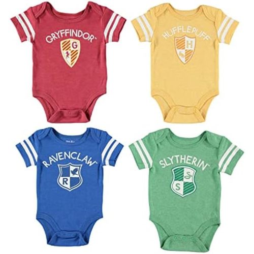 Harry Potter Baby Boys’ Short Sleeve Bodysuit Multipack Gift For Baby Girl or Boy Baby Clothes
