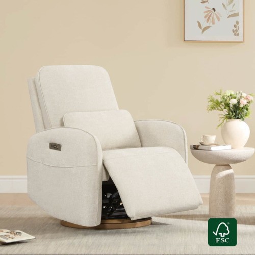 Errol Power Swivel Nursery Glider Recliner