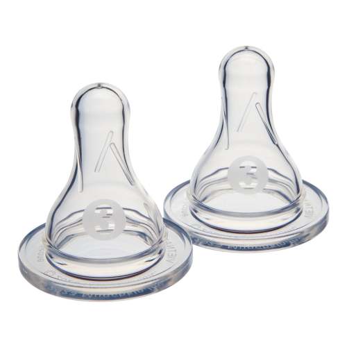 Munchkin Bond® Stage 3 Nipples, 2-Pack - Stage 3